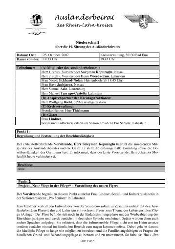PRO ALB 25.10.2007 - Rhein-Lahn-Info