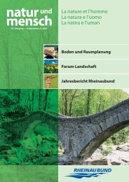 natur und mensch - Rheinaubund