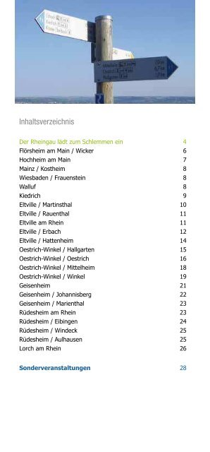 Rheingauer Schlemmerwochen 2013 - Region Frankfurt Rhein Main