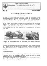 Januar 2003 Nr. 18 - Traditionsverband Rheinisch - Westfälische ...