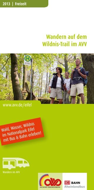 Wandern auf dem Wildnis-Trail im AVV