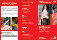 Der Shopping- Fahrplan - Bahn.de