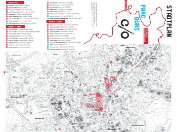 parcours stadtplan - c/o Kunst in und aus Mönchengladbach