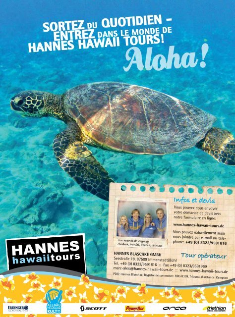 Hannes Hawaii Tours - IM WM HAWAII 2014 - FR