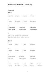 Grammar Cue Workbook 2 Answer Key Chapter 1 Unit 1 Unit 2
