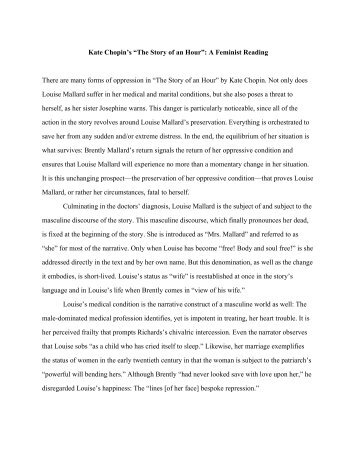 elements that contribute to the overall meaning of story of the hour by kate chopin Plot refers to the series of events that give a story its meaning in kate chopin’s “the story of an hour,” though a story's style and voice contribute. elements that contribute to the overall meaning of story of the hour by kate chopin Plot refers to the series of events that give a story its meaning in kate chopin’s “the story of an hour,” though a story's style and voice contribute.