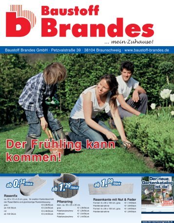 ab 6.99 - Baustoff Brandes