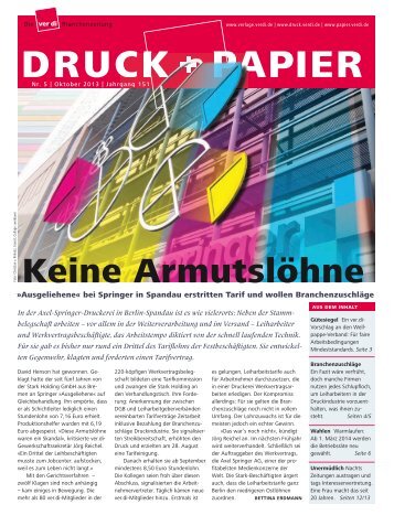 DRUCK + PAPIER 5/2013