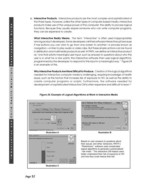 Immunization and child health materials development guide pdf