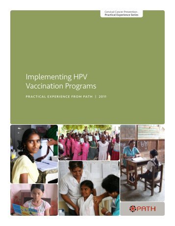 Download Implementing HPV Vaccination Programs - RHO