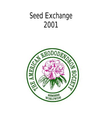 Download ARS seed catalogue 2001