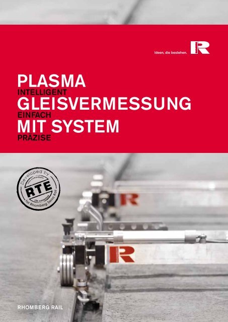 Plasma - Intelligente Gleisvermessung mit System