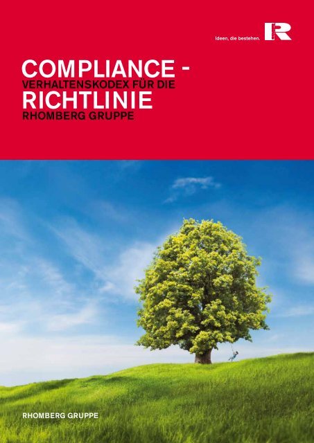 Download der Compliance Richtline - Rhomberg Bau