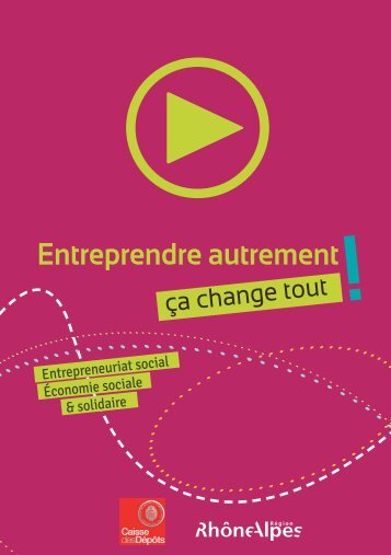 Entreprendre autrement - RhÃ´ne-Alpes Solidaires