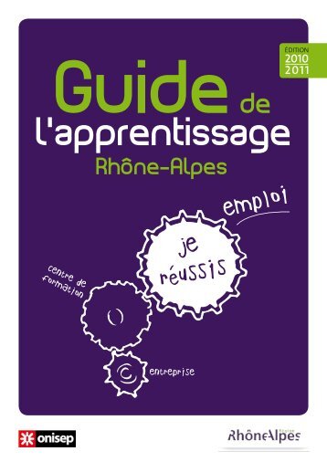 Guide de l'apprentissage - RhoneAlpes-Orientation.org