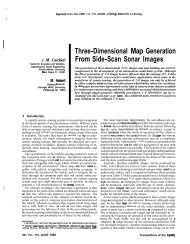 Three-Dimensional Map Generation From Side-Scan Sonar Images