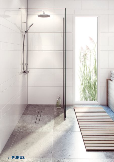 Purus Wetroom, Shower, Ensuite and Bathroom Drainage Solutions