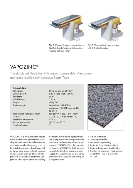 AIR-Z® And VAPOZInC® - RIBA Product Selector