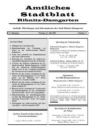 Stadtblatt Nr. 07/2009 - Ribnitz-Damgarten