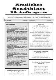 Stadtblatt Nr. 02/2012 - Ribnitz-Damgarten