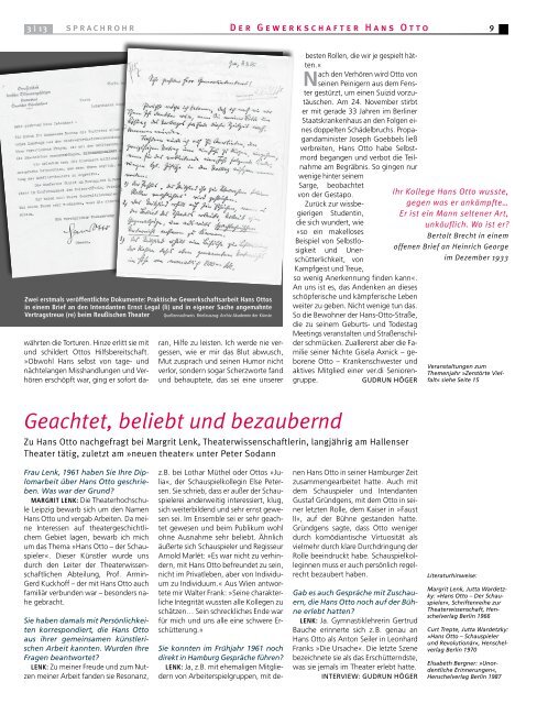 SPRACHROHR 3/2013