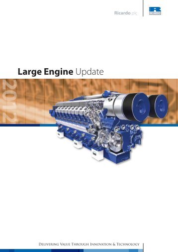 Large Engine Update - Ricardo