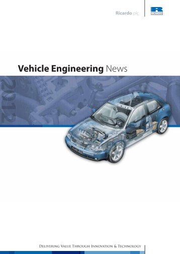 Vehicle Engineering News - Ricardo