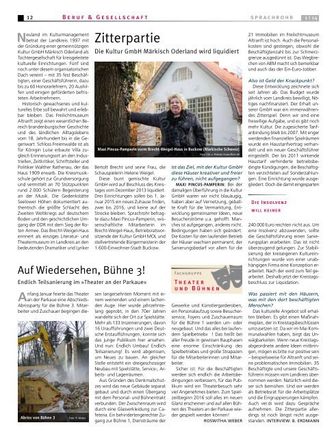 SPRACHROHR 1/2014