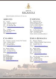 Italia - Castello Di Brolio - Barone Ricasoli Spa