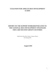 PDF/945KB - Coalition for African Rice Development