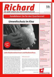 Quartiersrat wird neu gewÃ¤hlt: Kandidieren Sie!