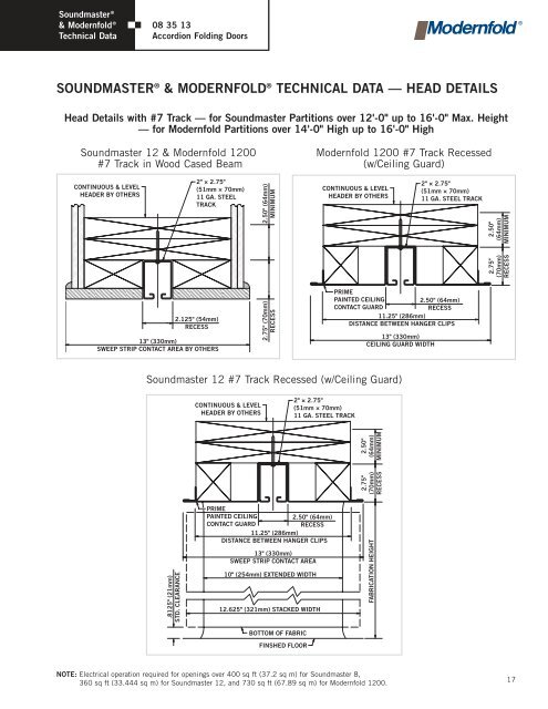 Accordion Doors & Partitions - Richelieu