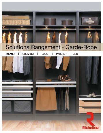 Solutions Rangement Garde-Robe Solutions ... - Richelieu