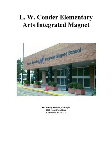 L. W. Conder Elementary Arts Integrated Magnet - Richland School ...