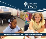 Richland School District Two • Back to School Handbook