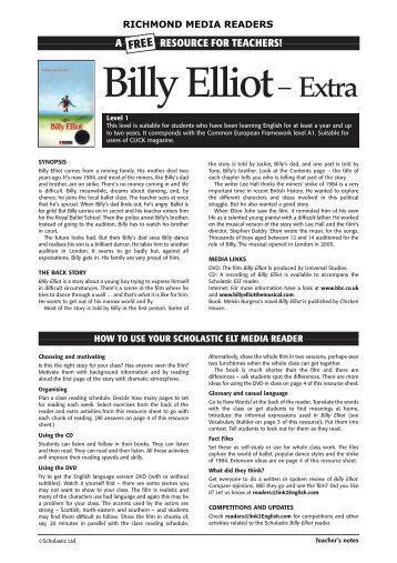 Billy Elliotâ Extra - Richmond