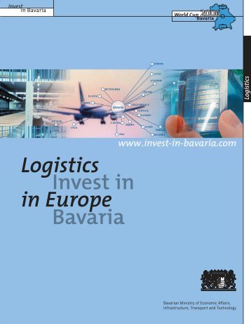 Logistics Land of Bavaria Locations at a glance - Invest in Bavaria