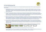 Ten Tips for Rolling Snack Bar