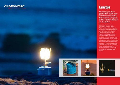 Campingaz Katalog - Bayer Outdoor