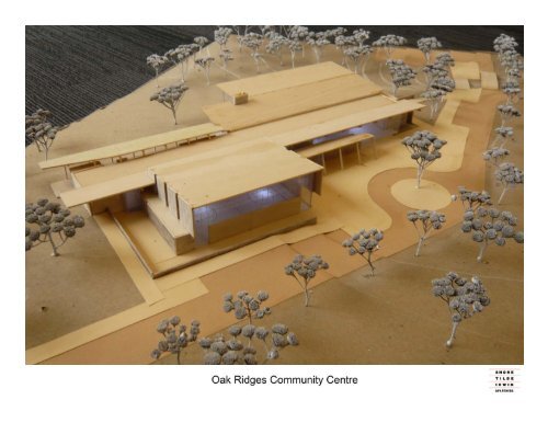 Oak Ridges Community Centre - Town of Richmond Hill