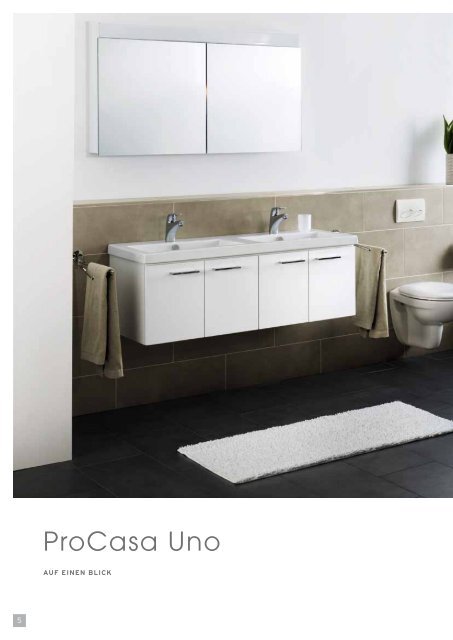 Bagno ProCasa UNo â Das KomPlettbaD - Richner