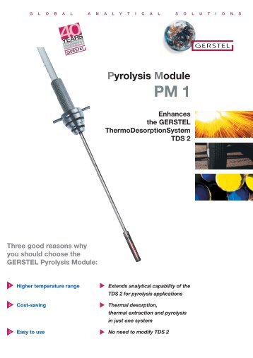 GERSTEL Pyrolysis Module PM 1