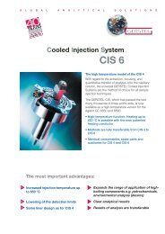 Cooled Injection System CIS 6