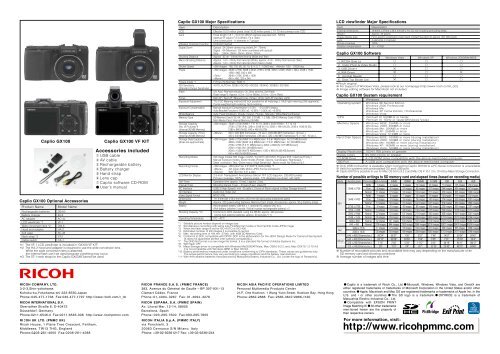 The VF-1 LCD viewfinder is included - Ricoh