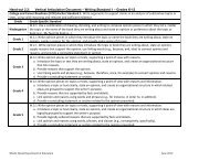 Hand-out 2.2: Vertical Articulation Document - Rhode Island ...