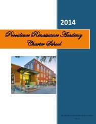 Providence Renaissance Academy Charter School - Rhode Island ...