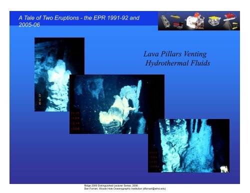 Volcanic and hydrothermal processes at a fast spreading Mid-Ocean ...