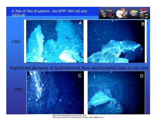 Volcanic and hydrothermal processes at a fast spreading Mid-Ocean ...