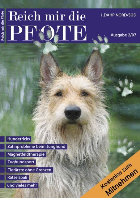Inhalt Ausgabe 02 07 Reich Mir Die Pfote