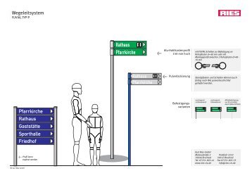 Orientierungs- und Leitsysteme - Kurt Ries GmbH